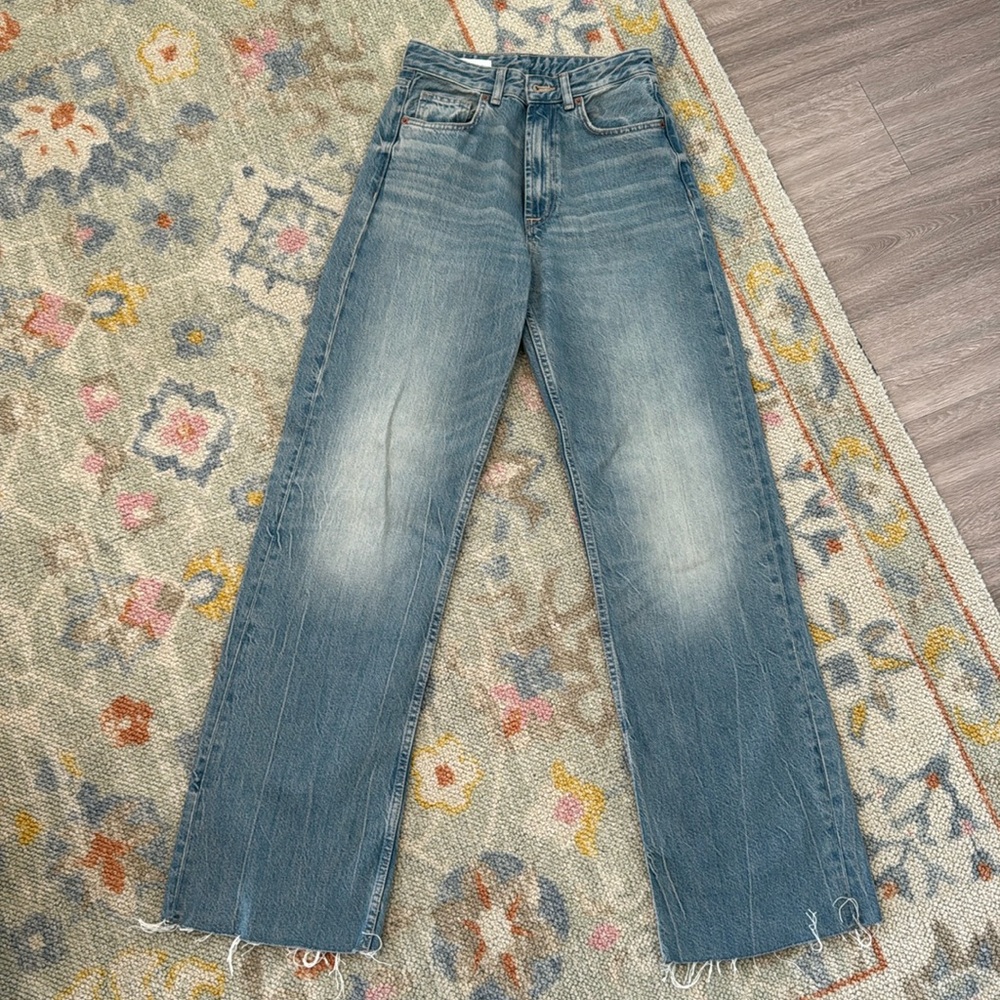 Zara wide leg jeans